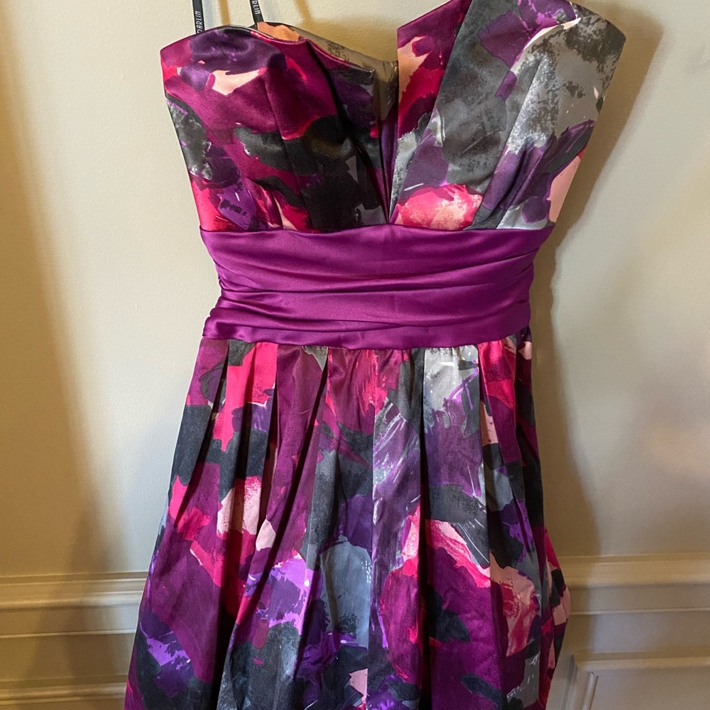B Darlin strapless dress size 1 - Picture 3 of 4
